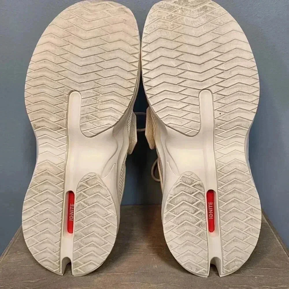 Puma x Fenty by Rihanna Off White Sesame Trainers Women's Size‎ 6